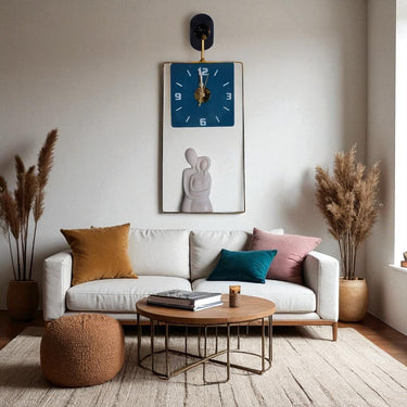 The Hours of Affection Wall Clock (9 x 24 Inches)